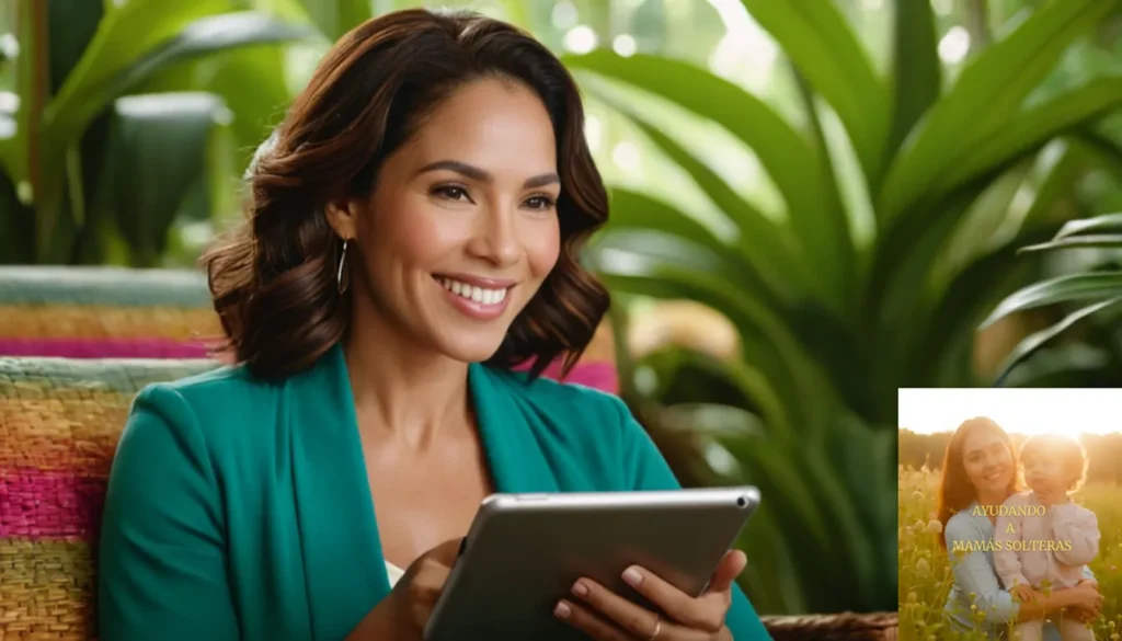 Ahorradoras Madres Solteras: "La imagen debería mostrar a una alegre madre soltera de ascendencia latinoamericana