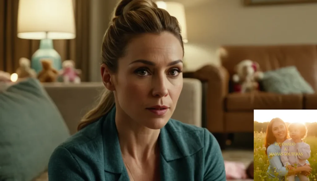 Ayuda a Madres Solteras en Necesidad: "La imagen debe mostrar a una mujer cálida y gentil de unos 40 años