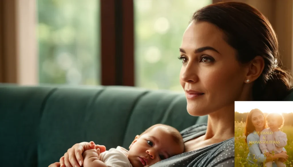 Ingresos extra desde casa como madre soltera: "La imagen debe mostrarse: una fotografía de tonos cálidos de una mujer diversa de unos 30 años a 40 años