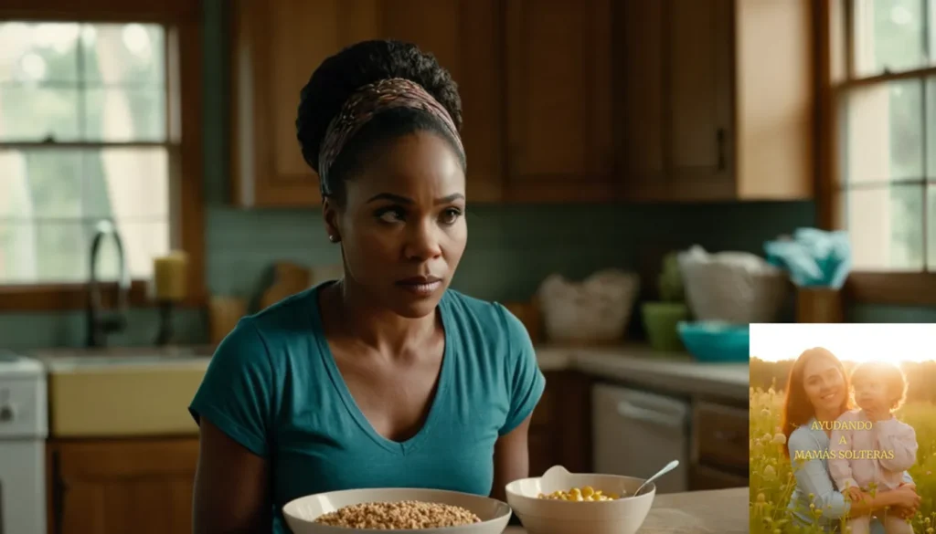 Presupuestos Diarios Para Madres Solteras: "La imagen debería mostrarse: una sola mujer africana