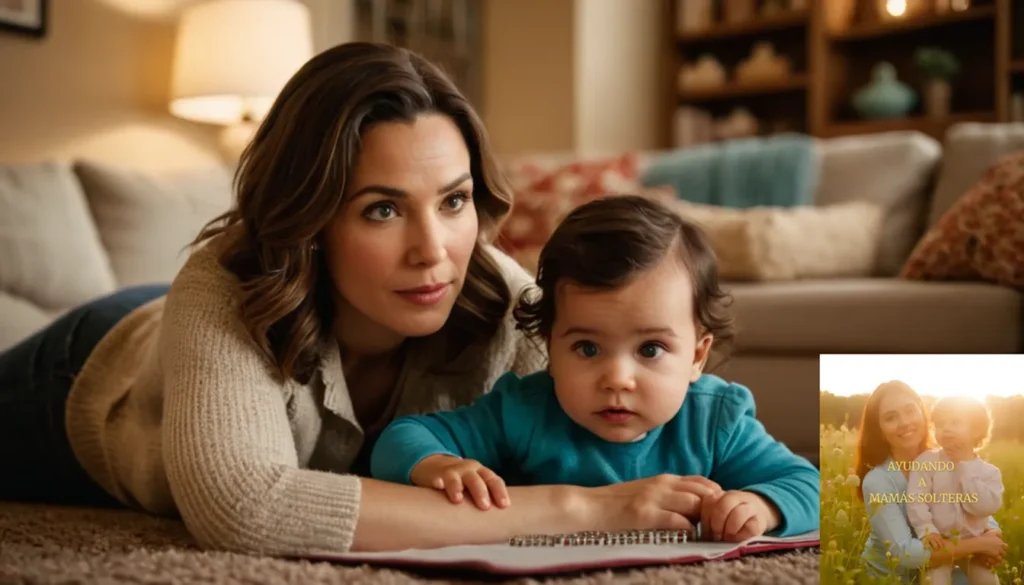 Seguros familiares baratos para single padres: "La imagen debería mostrar a una madre soltera amorosa sosteniendo a su hijo pequeño en su regazo