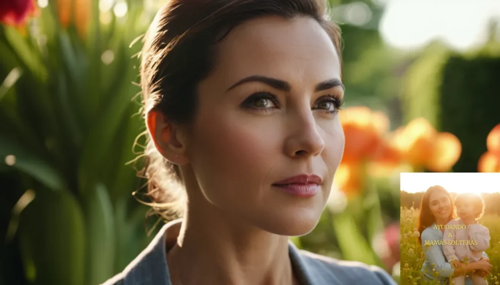 Superar retos económicos como mamá sola: "La imagen debe mostrar a una mujer fuerte y decidida de unos 30 años